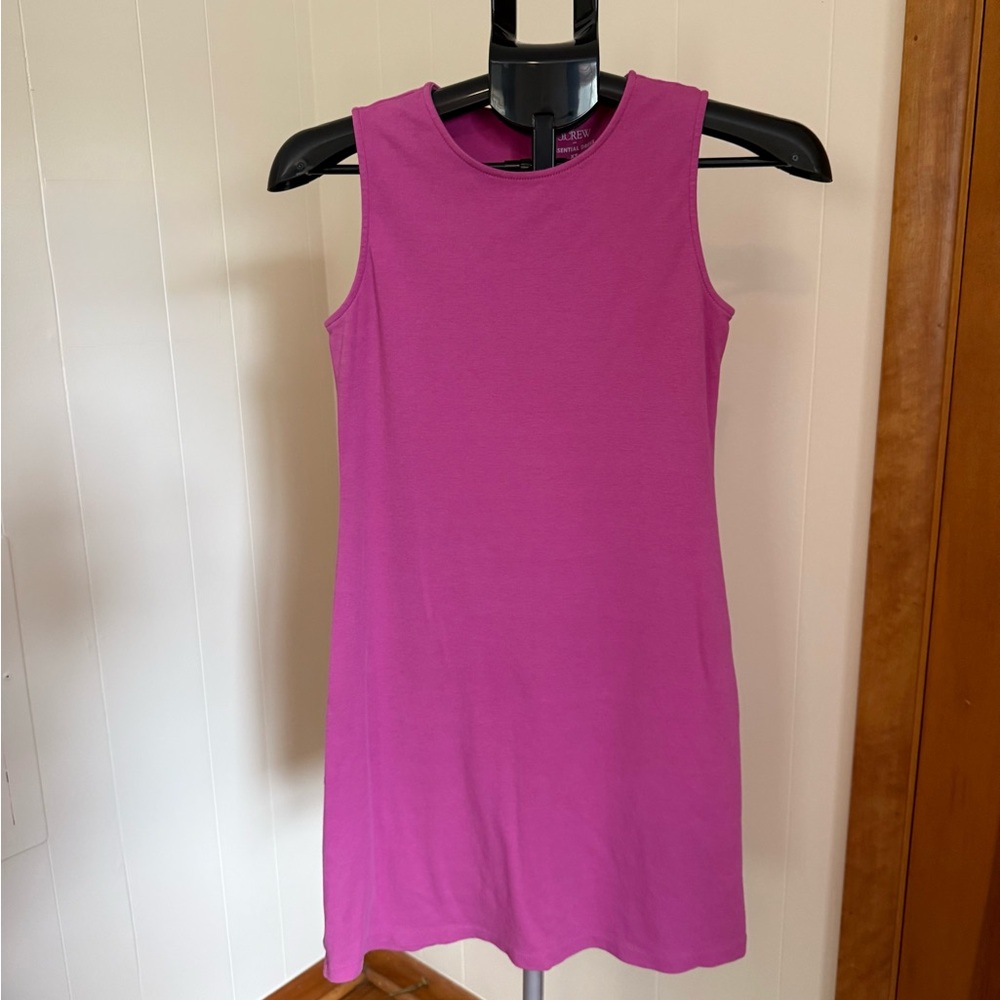Jcrew tank dress in pink, size xs